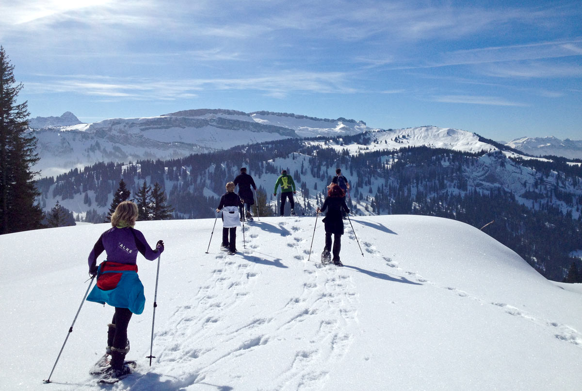 Schneeschuhwandern Riedberger Horn