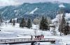 Schneeschuhtour am Golfplatz bei der Sonnenalp