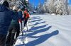 Schwarzwasserhütte im Allgäu Schneeschuhwandern